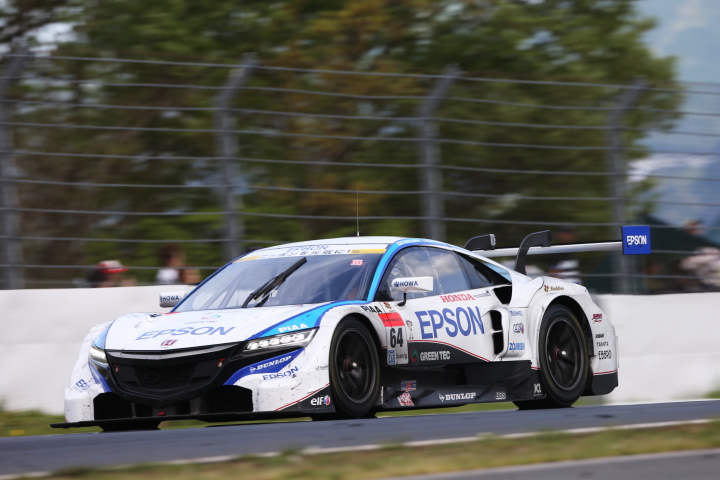 決勝レース: 中嶋大祐／ベルトラン・バゲット組（GT500クラス・Epson NSX CONCEPT-GT）
