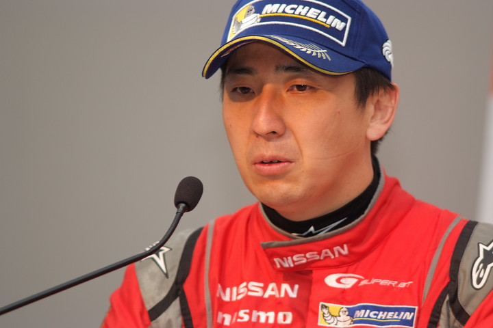 GT500クラス優勝の松田次生（MOTUL AUTECH GT-R）