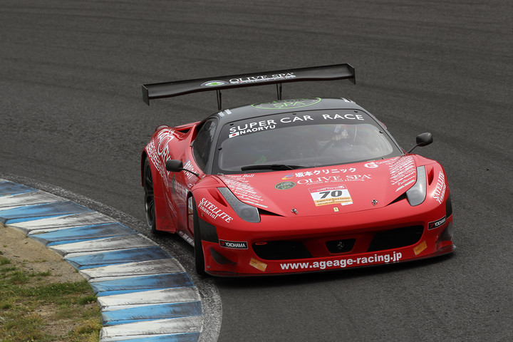 Aドライバー予選でPPを獲得したNAORYU