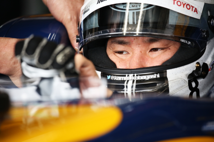 ノックアウト予選: 小林可夢偉（Team KYGNUS SUNOCO SF14）