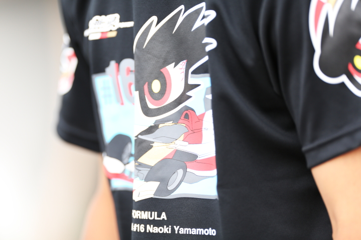 キッズピットウォーク: 山本尚貴Tシャツ