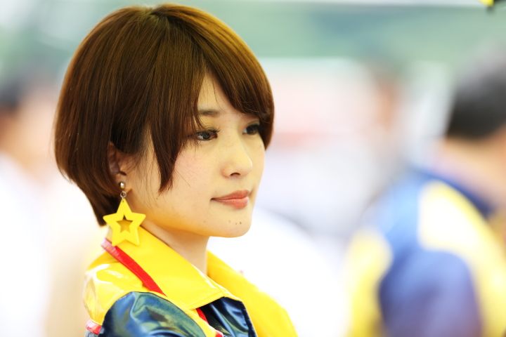 ピットウォーク: レースクイーン