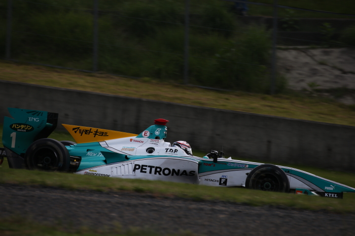 決勝レース: 大嶋和也（PETRONAS TOM’S SF14）