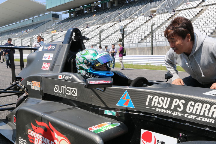 優勝した平木玲次（RS Fine 10V）