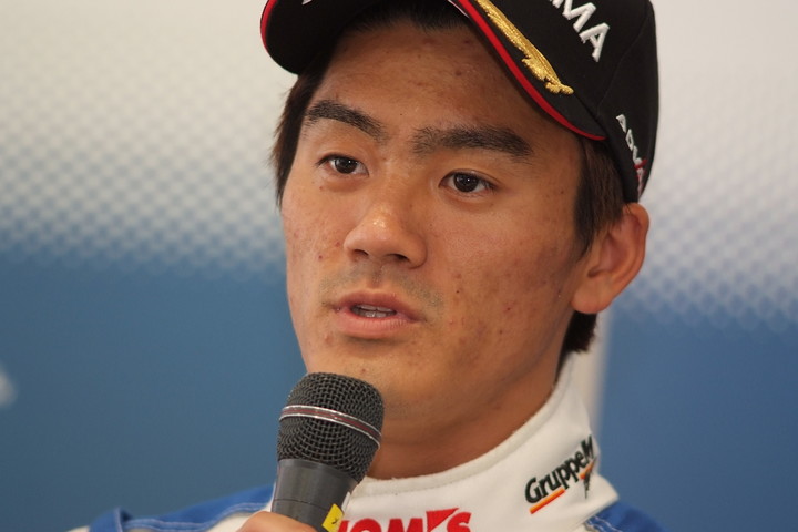 Nクラス優勝の小河諒（KeePer TOM'S F306）