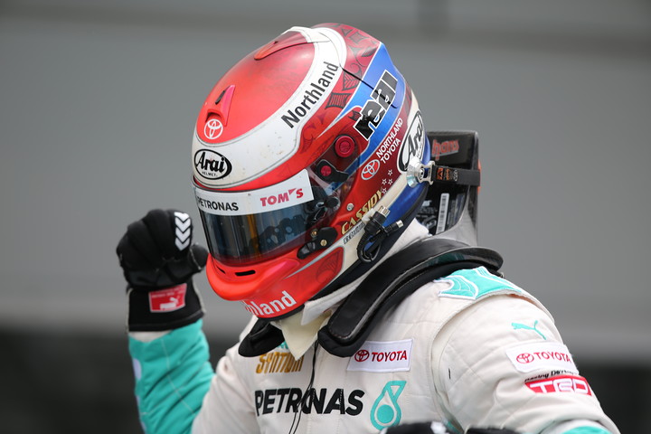 優勝したニック・キャシディ（PETRONAS TOM'S F314）