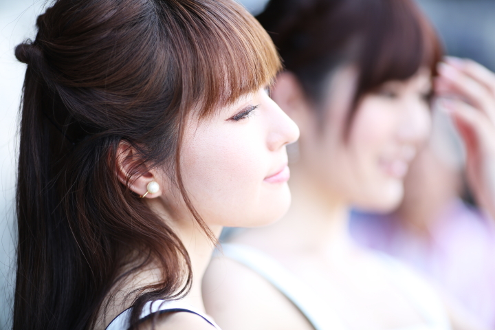 ピットウォーク: レースクイーン