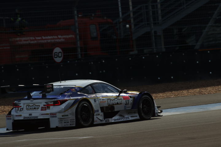 公式予選: アンドレア・カルダレッリ／平川亮組（GT500クラス・KeePer TOM'S RC F）