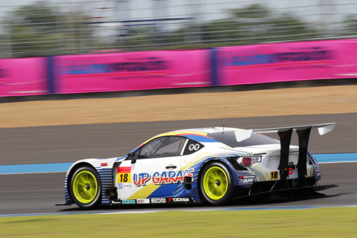 フリー走行: 中山友貴／井出有冶組（GT300クラス・UPGARAGE BANDOH 86）