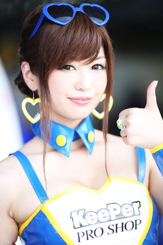 ピットウォーク: レースクイーン