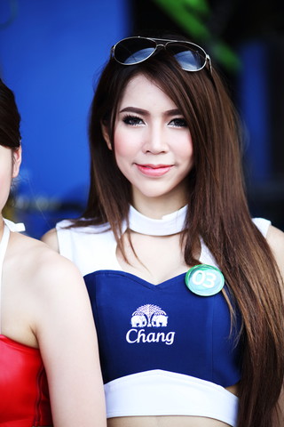 ピットウォーク: レースクイーン