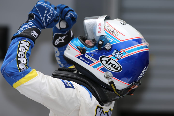 Nクラスのシリーズチャンピオンを決めた小河諒（KeePer TOM'S F306）