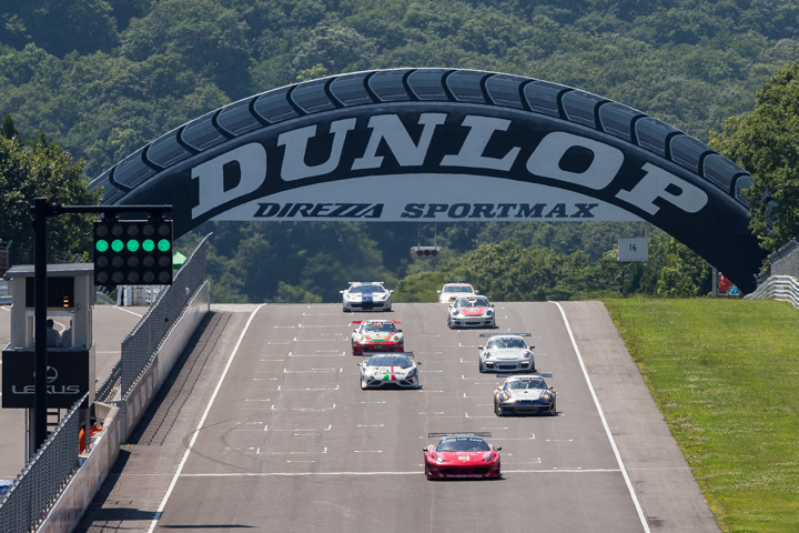 1時間の決勝レースがスタートした