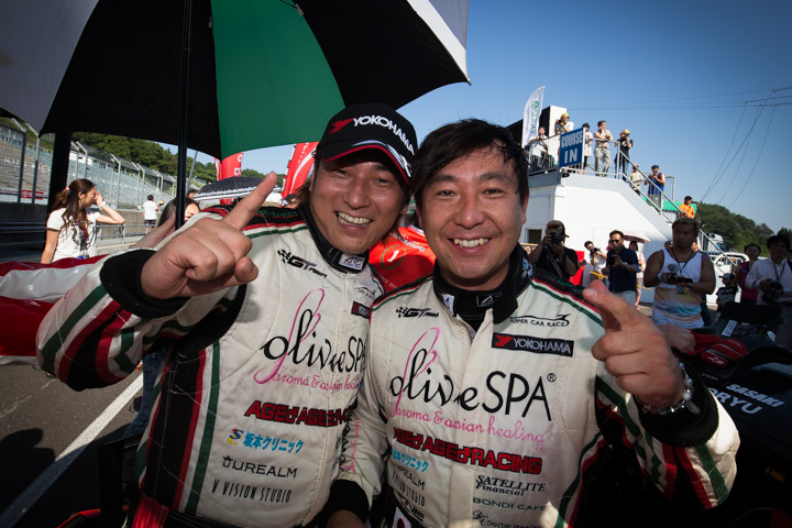 カテゴリーⅠ優勝のNAORYU／佐々木孝太組