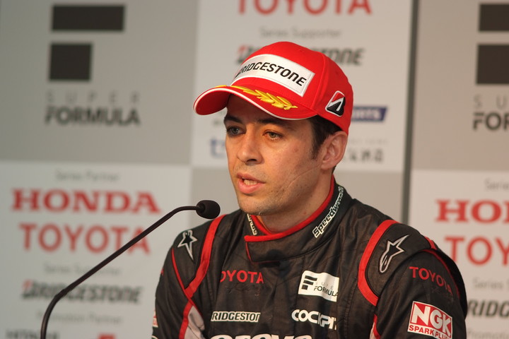 予選2位のジョアオ・パオロ・デ・オリベイラ（LENOVO TEAM IMPUL SF14）