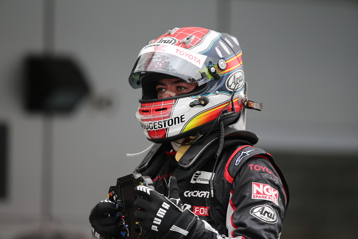 優勝したジョアオ・パオロ・デ・オリベイラ（LENOVO TEAM IMPUL SF14）