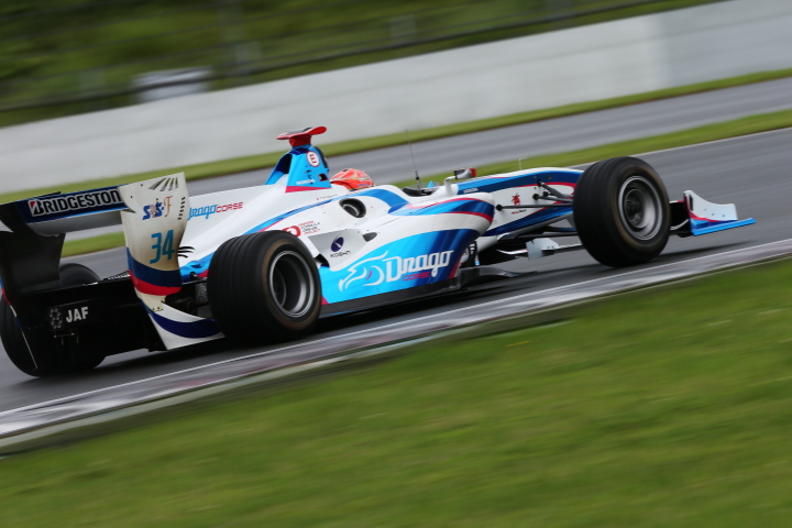 フリー走行1回目: 小暮卓史（DRAGO CORSE SF14）