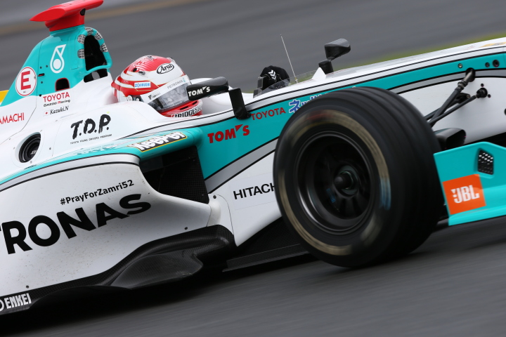 フリー走行1回目: 中嶋一貴（PETRONAS TOM’S SF14）