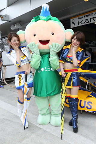 ピットウォーク: レースクイーン