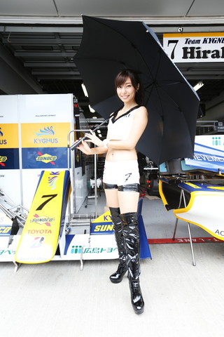 ピットウォーク: レースクイーン