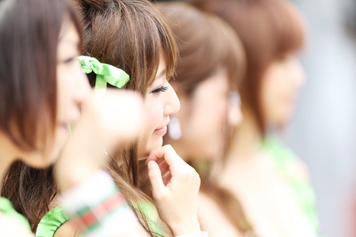 ピットウォーク: レースクイーン