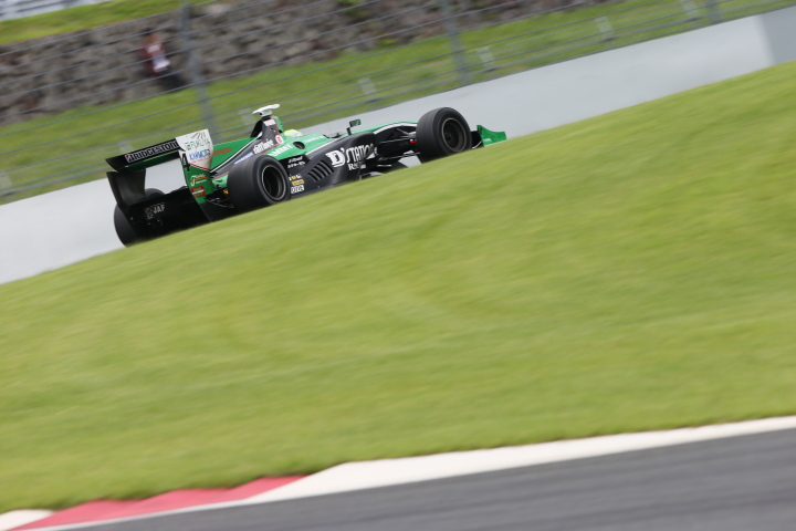 決勝レース: ウィリアム・ブラー（FUJI×D'station KONDO SF14）は14位でレースを終えた