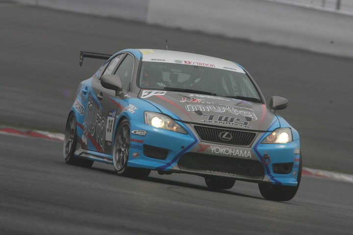 ST-3クラスのポールポジションは植田正幸／阪口良平／堀口誠組（ムータレーシングTWS IS350）