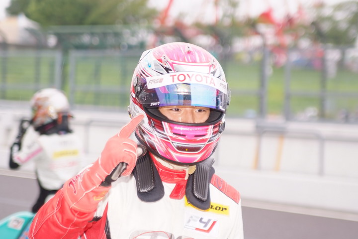 優勝した坪井翔（FTRSスカラシップF4）