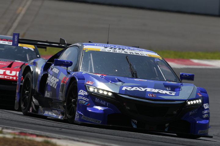 フリー走行: GT500クラストップタイムは山本尚貴／伊沢拓也組（RAYBRIG NSX CONCEPT-GT）