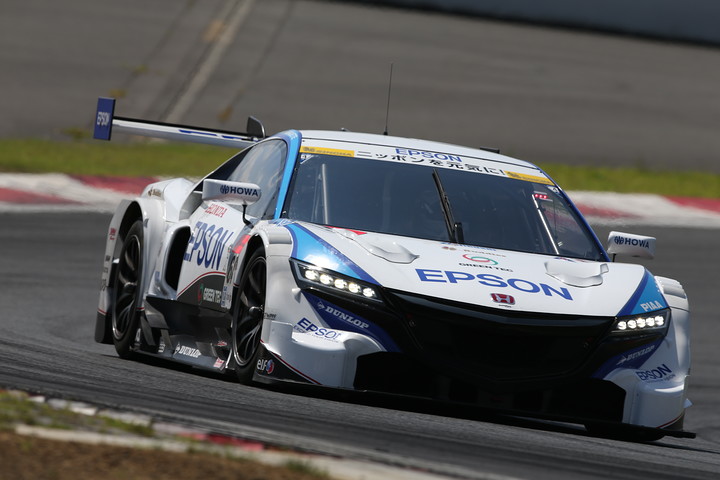 フリー走行: GT500クラス3位は中嶋大祐／ベルトラン・バゲット組（Epson NSX CONCEPT-GT）