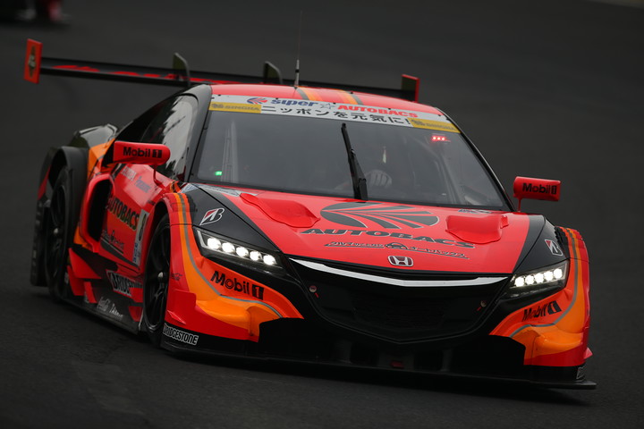 GT500クラス予選2位は松浦孝亮／野尻智紀組（ARTA NSX CONCEPT-GT）