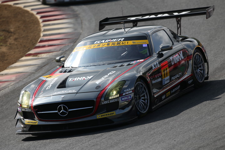 GT300クラス決勝3位は平中克幸／ビヨン・ビルドハイム組（GAINER TANAX SLS）