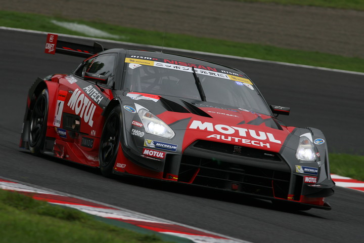 GT500クラスポールポジションは松田次生／ロニー・クインタレッリ組（MOTUL AUTECH GT-R）