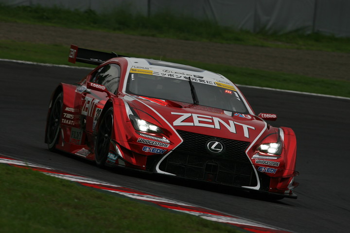 GT500クラス予選2位は立川祐路／石浦宏明組（ZENT CERUMO RC F）