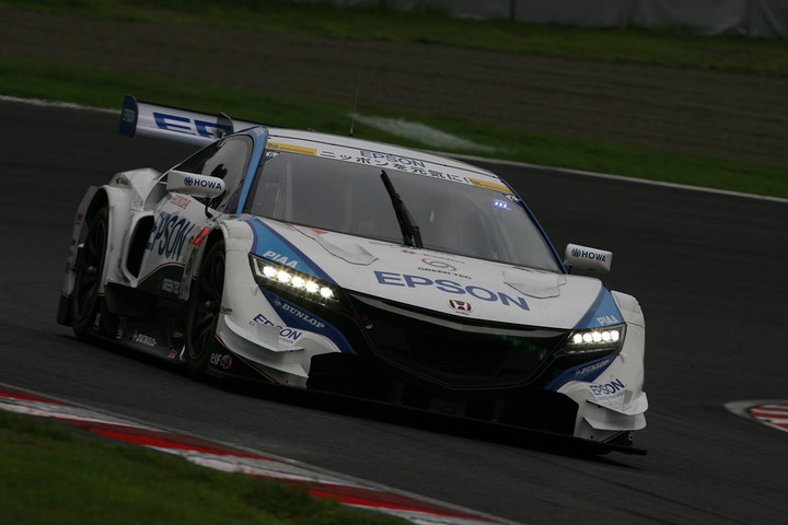 GT500クラス予選3位は中嶋大祐／ベルトラン・バゲット組（Epson NSX CONCEPT-GT）