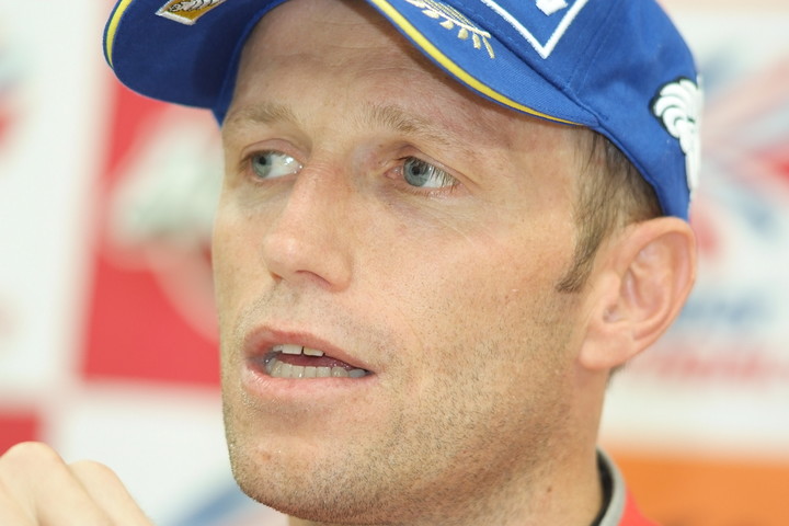 予選記者会見: GT500クラスポールポジションのロニー・クインタレッリ（MOTUL AUTECH GT-R）