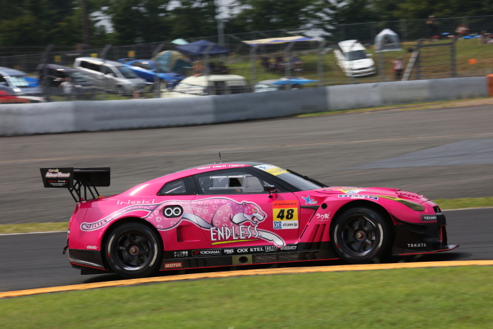 公式練習: 高森博士／田中勝輝組（GT300クラス・DIJON Racing GT-R）