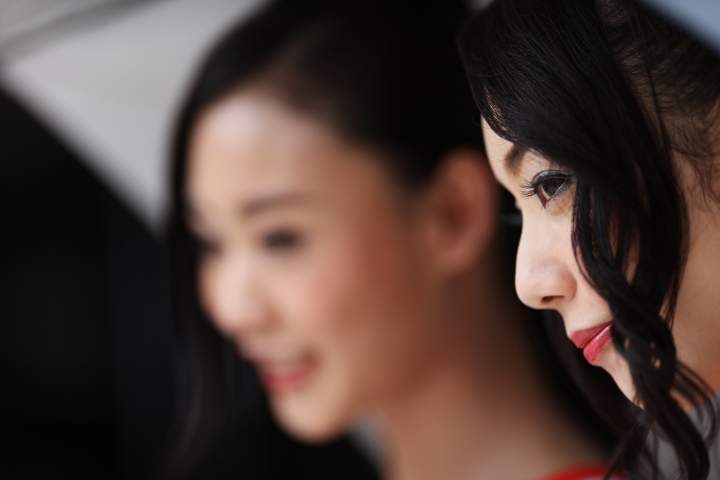 ピットウォーク: レースクイーン