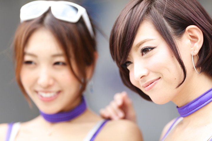 ピットウォーク: レースクイーン