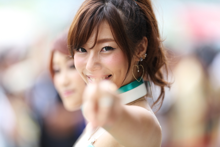 ピットウォーク: レースクイーン