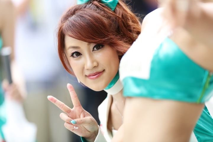 ピットウォーク: レースクイーン