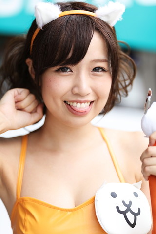 ピットウォーク: レースクイーン