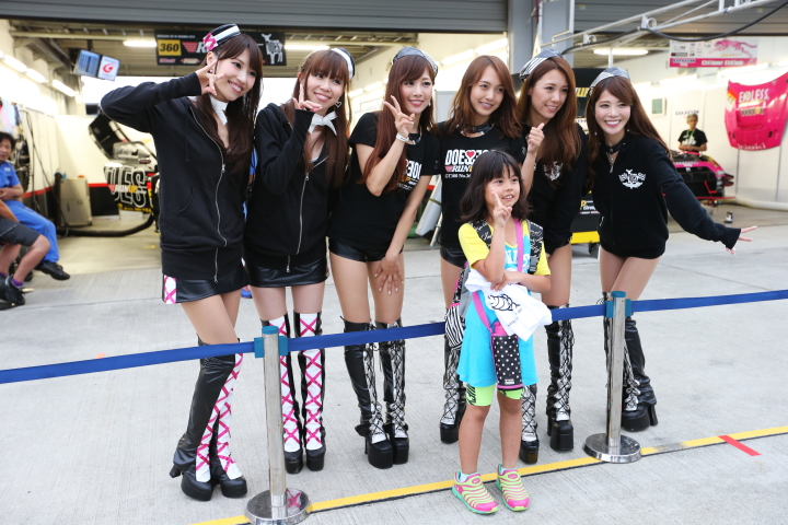 GTキッズウォーク: レースクイーン