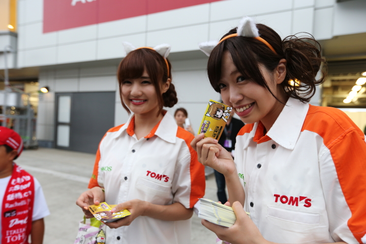 GTキッズウォーク: レースクイーン