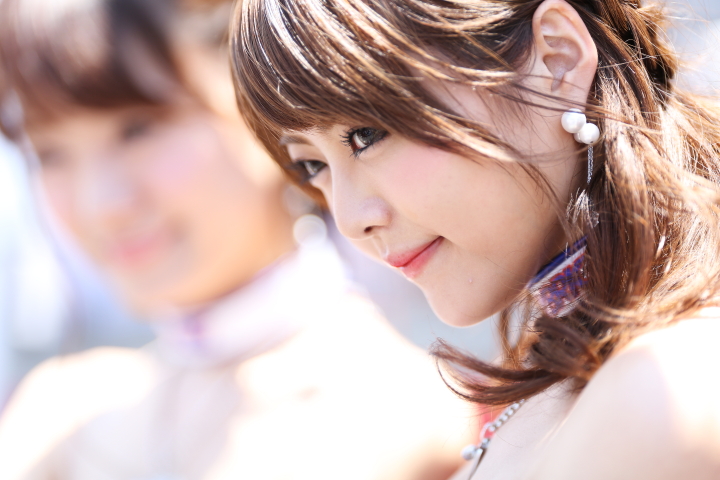 ピットウォーク: レースクイーン