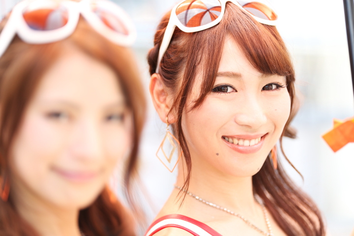 ピットウォーク: レースクイーン