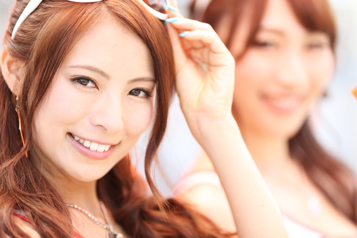 ピットウォーク: レースクイーン