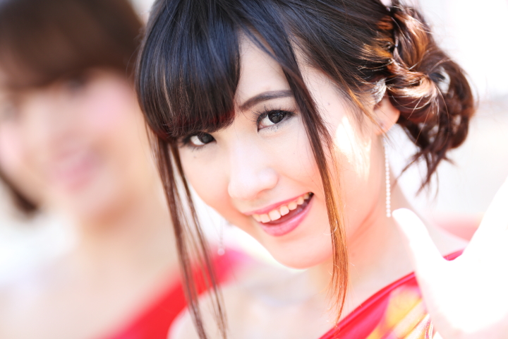 ピットウォーク: レースクイーン