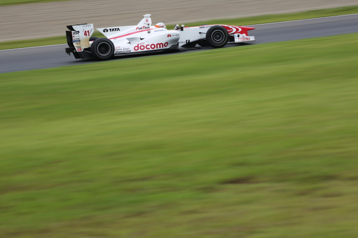 フリー走行1回目: ナレイン・カーティケヤン（DOCOMO DANDELION M41Y SF14）