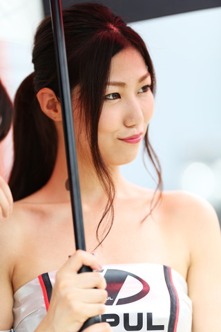 ピットウォーク: レースクイーン